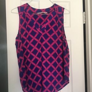 Vibrant sleeveless tunic
